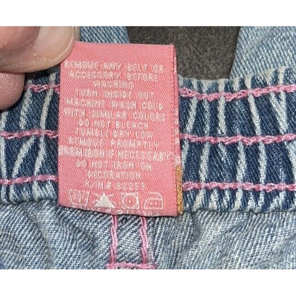 Bongo Girls Sz 6 Pink Jeweled‎ Embellished Jeans - Picture 7 of 7
